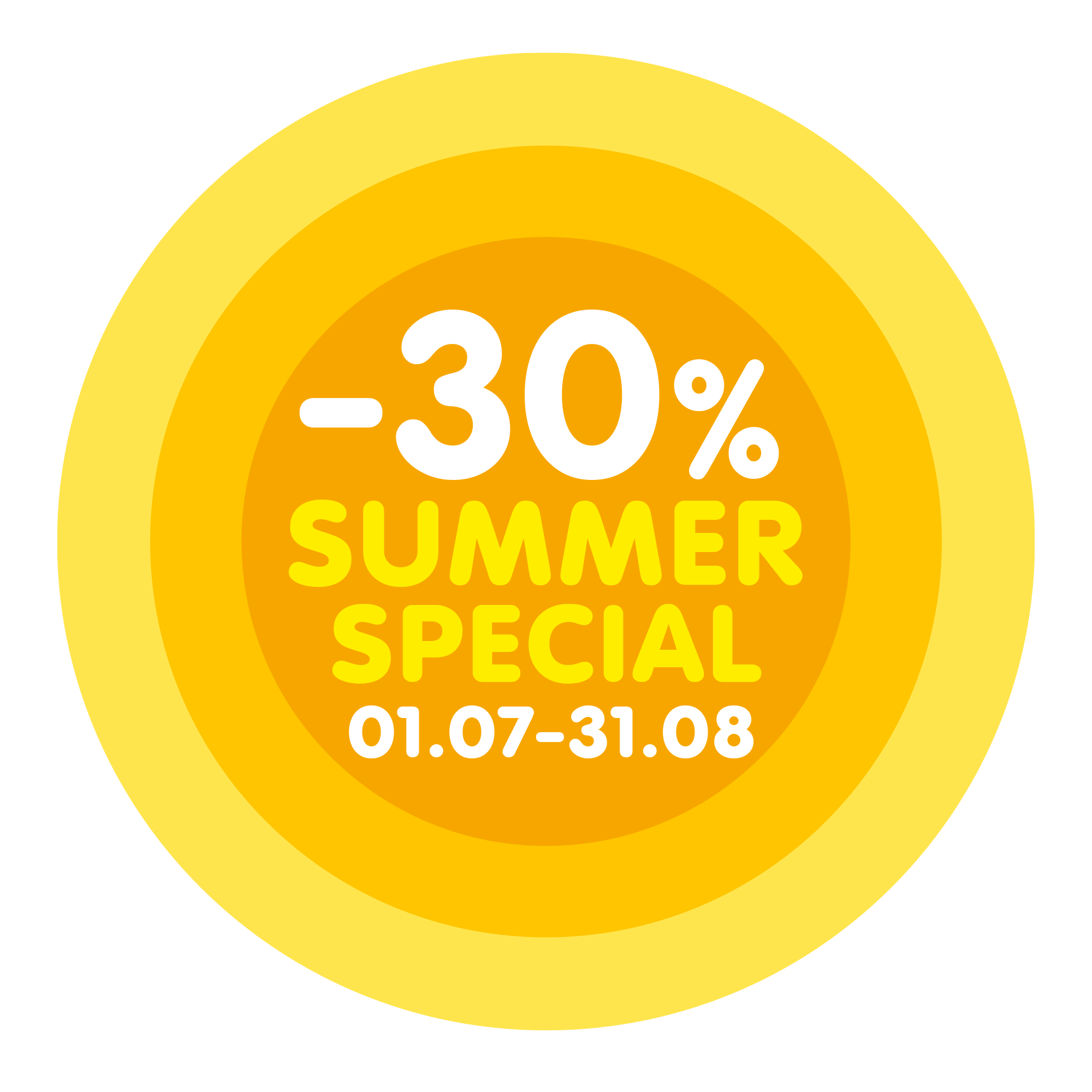 30% summer special