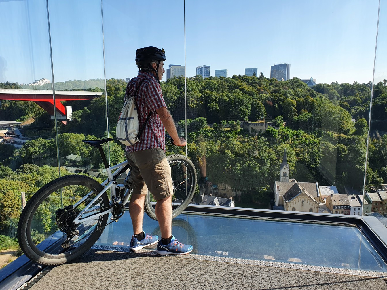 Cycling in Luxembourg City