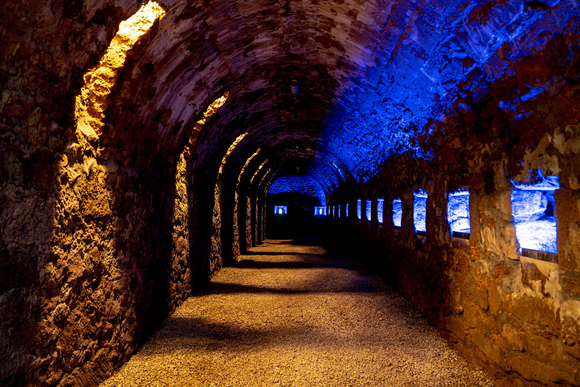Couloir des casemates de la pétrusse