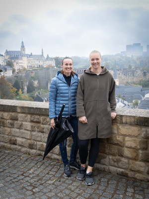 « City adventure by locals » organisée exclusivement pour les joueuses du Luxembourg Ladies Tennis Masters