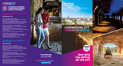 Dépliant Luxembourg City Underground