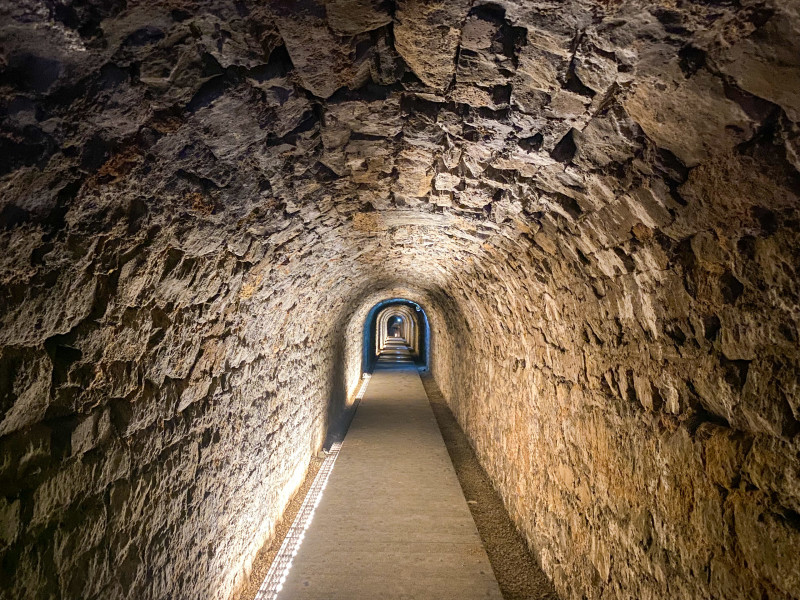 Corridor of the Pétrusse Casemates