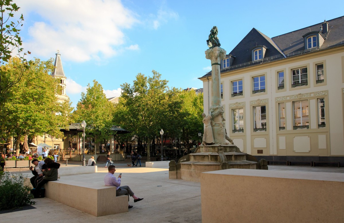 Place d'Armes in Luxembourg City